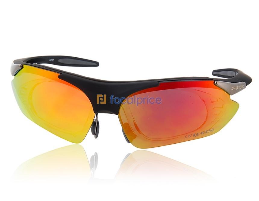 Foto OREKA protección UV400 Ciclismo Deportes gafas de sol con lentes de plástico