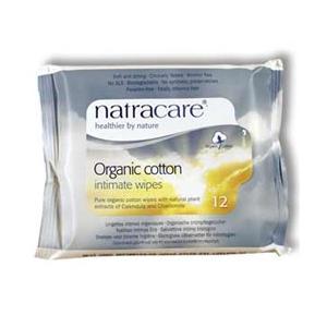 Foto Org cotton intimate wipes 12's
