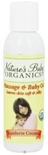 Foto Organic Baby Oil Mandarin Coconut Mandarin Coconut