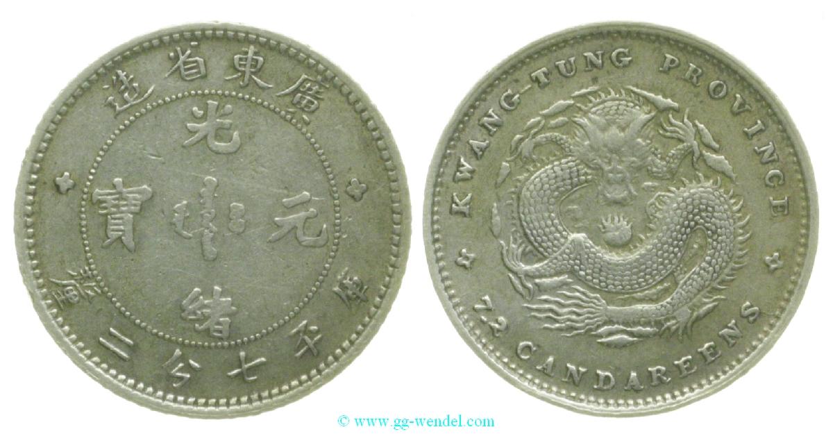 Foto Orient Asien 10 Cents Nd (1890 1908)