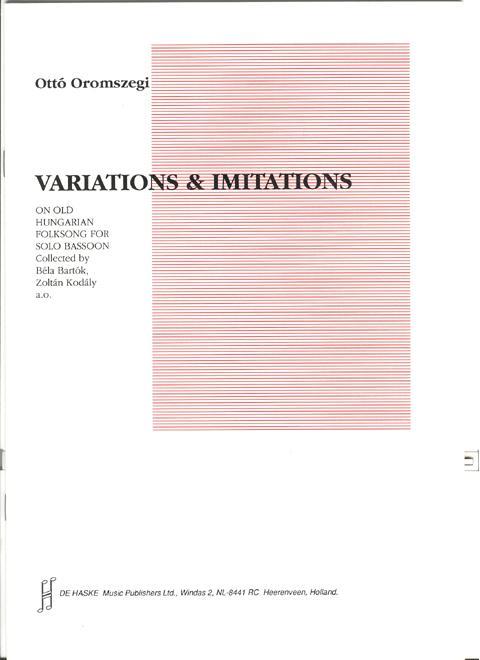 Foto oromszegi, ottó: variations & imitations.