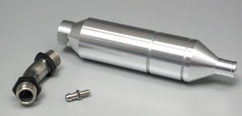 Foto O.S. Engine 45925010 Muffler Assembly #F-4020 Para RC Modelos Μotores