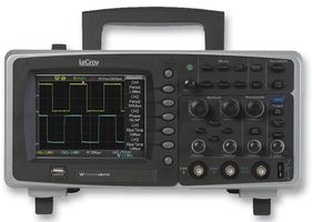Foto oscilloscope, 300mhz, 2-ch, 9kpts/ch; WAVEACE 232