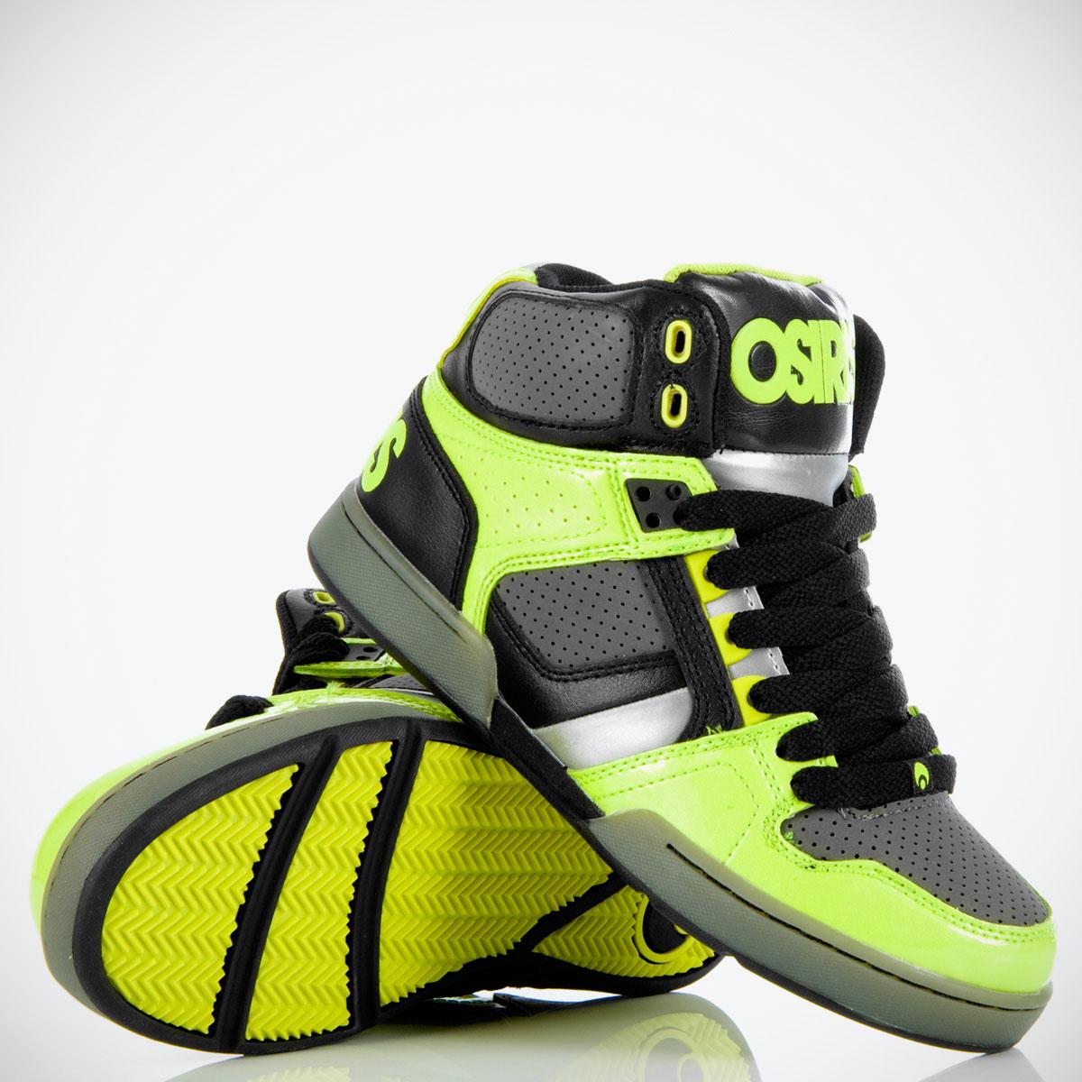 Foto Osiris Nyc 83 Boys Black/lime Green/charcoal Grey