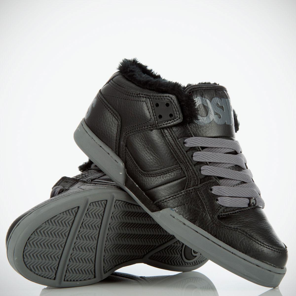 Foto Osiris Nyc 83 Mid Sherling Black/charcoal Grey/black Sherling
