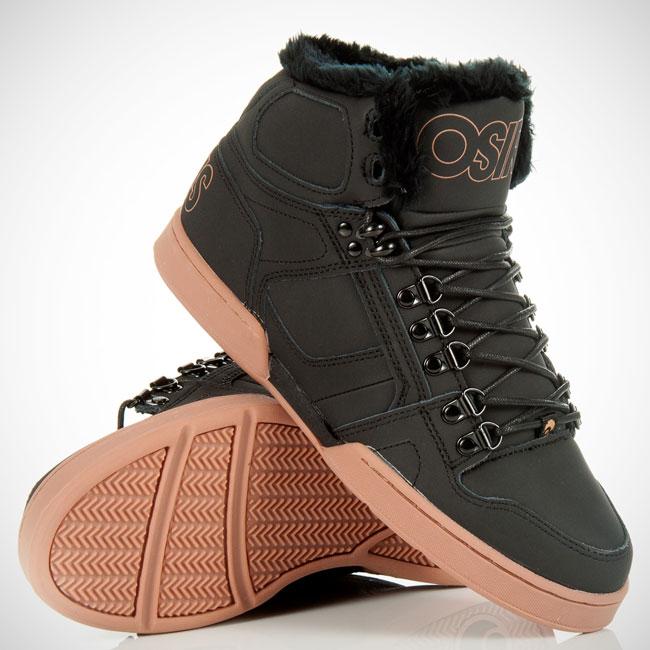Foto Osiris Nyc 83 Sherling Black/black/gum
