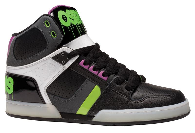 Foto Osiris NYC 83 Shoes - Black / Green / White