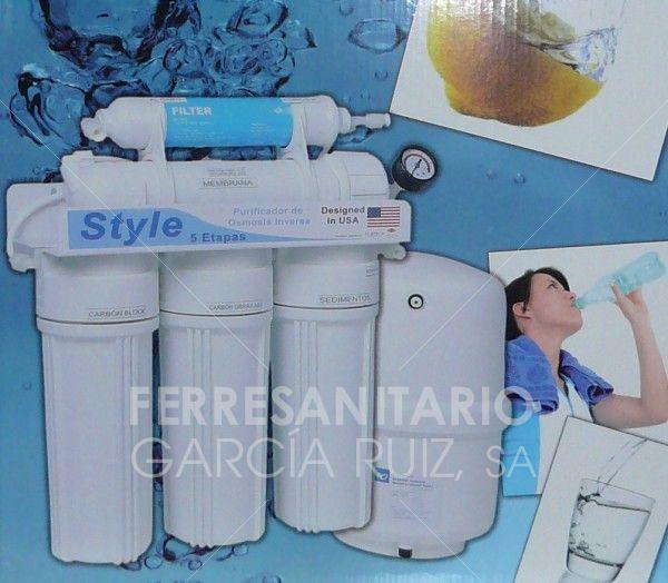 Foto Osmosis inversa 5 etapas con bomba