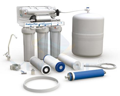 Foto Osmosis Inversa 5 etapas Proline Plus con bomba