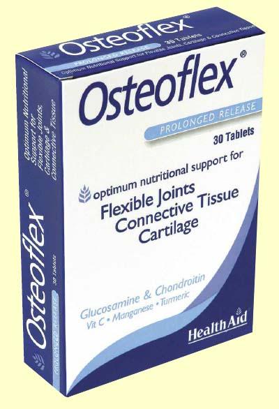 Foto Osteoflex - Articulaciones - Liberación prolongada - Health Aid - 30 comprimidos