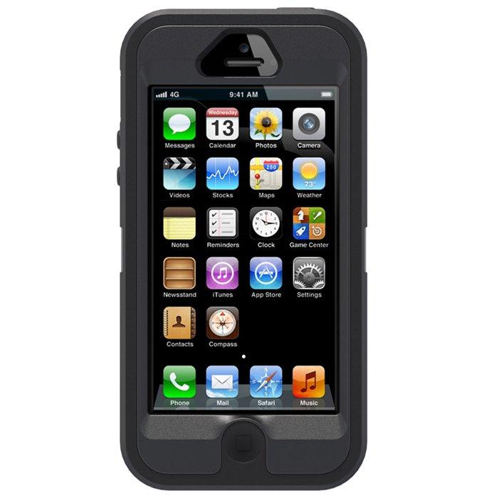 Foto OtterBox Defender Funda iPhone 5 Negro