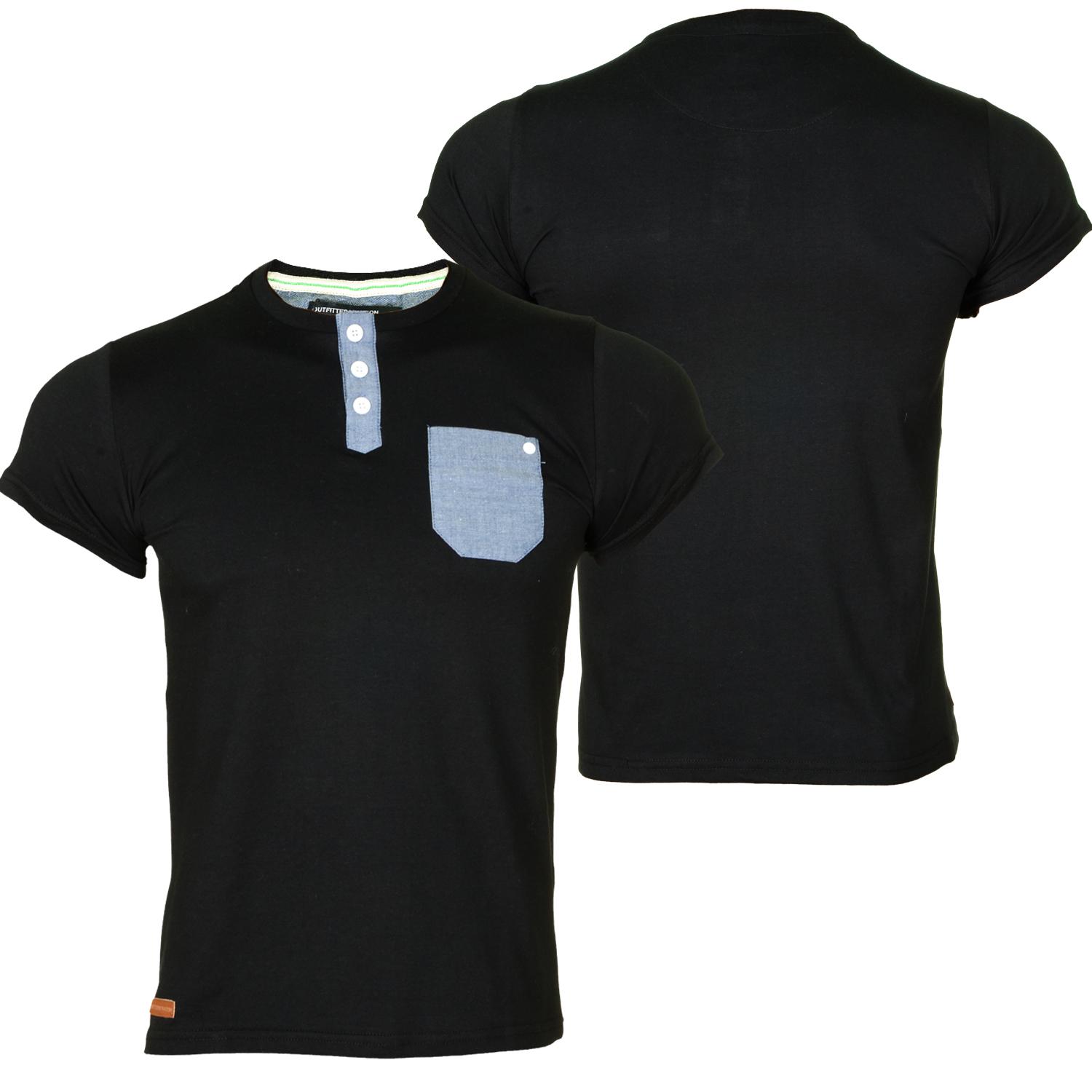 Foto Outfitters Nation Ardon Hombres T-shirt Negro