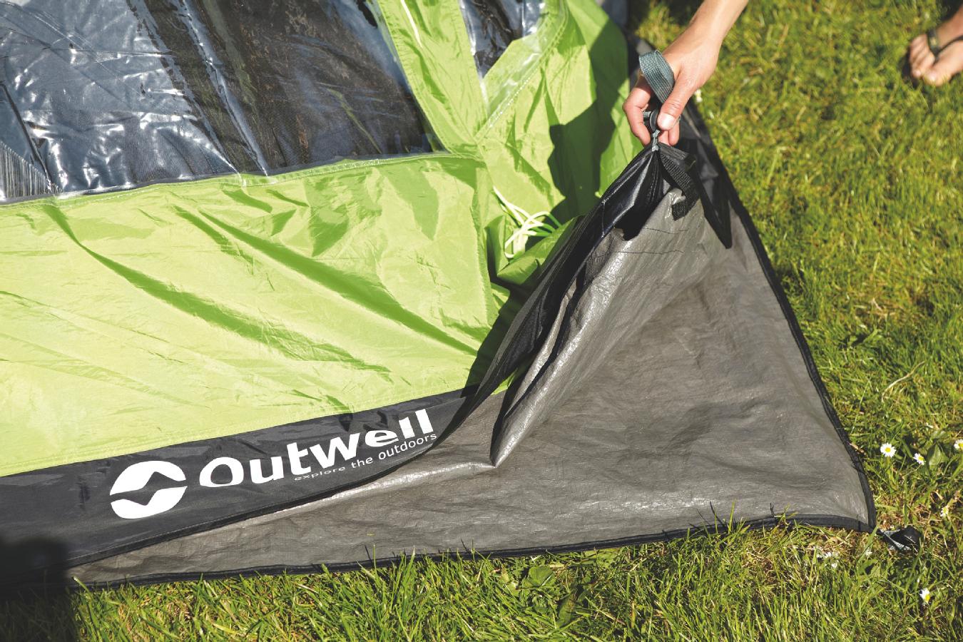 Foto Outwell 170136 Suelo para tienda Malibu 5 gris/negro