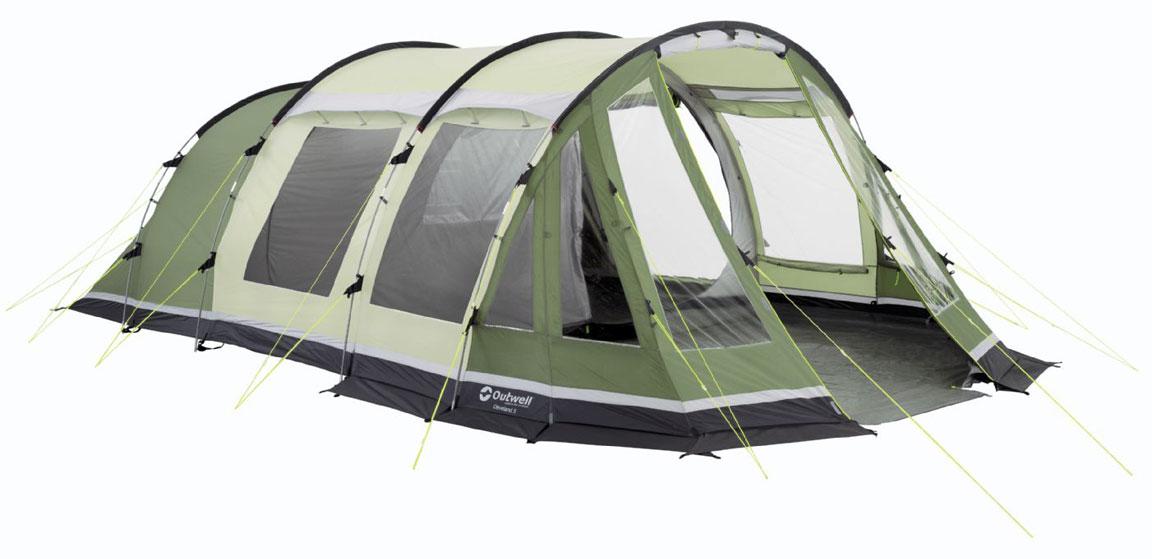 Foto Outwell Cleveland 5 Tienda túnel verde
