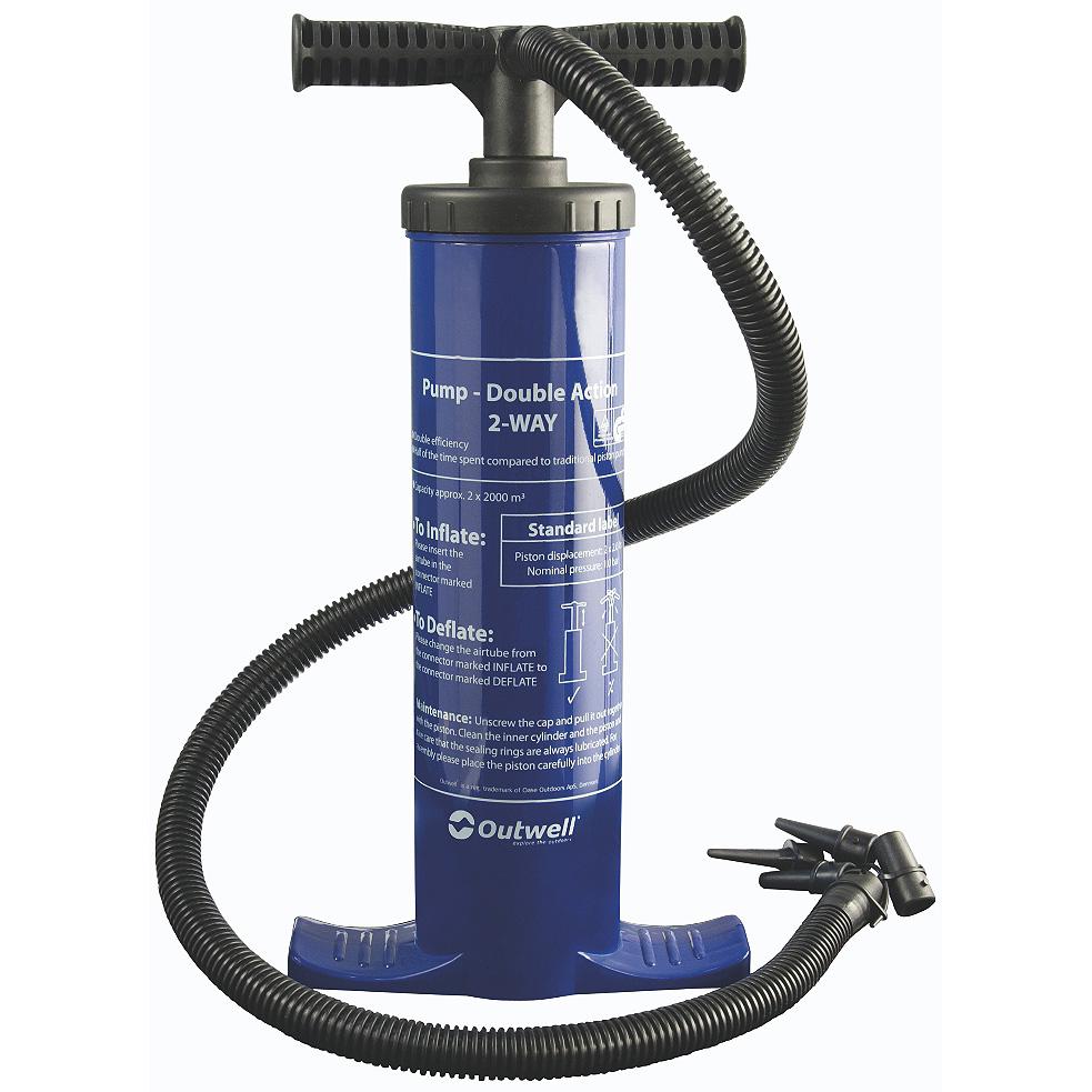 Foto Outwell Double Action Bomba de aire gris/blanco