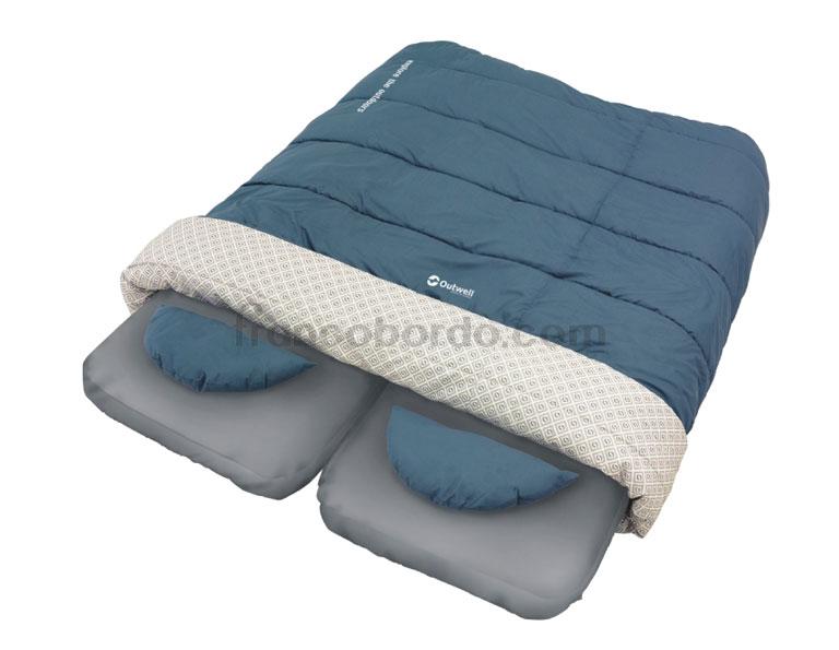Foto Outwell Saco de Dormir Caress Doble
