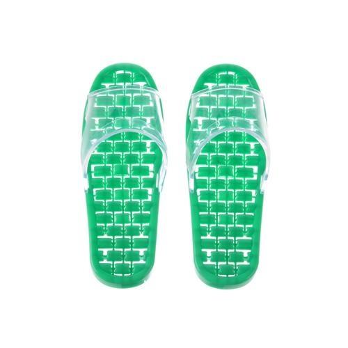 Foto Oval zapatillas verdes perlas de masaje