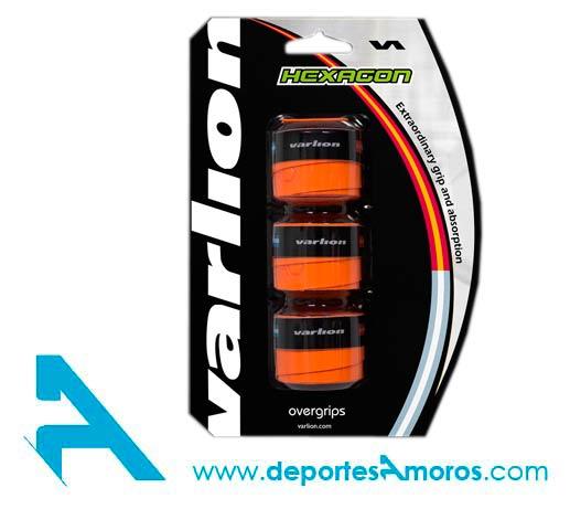 Foto Overgrip Varlion Hexagon Naranja