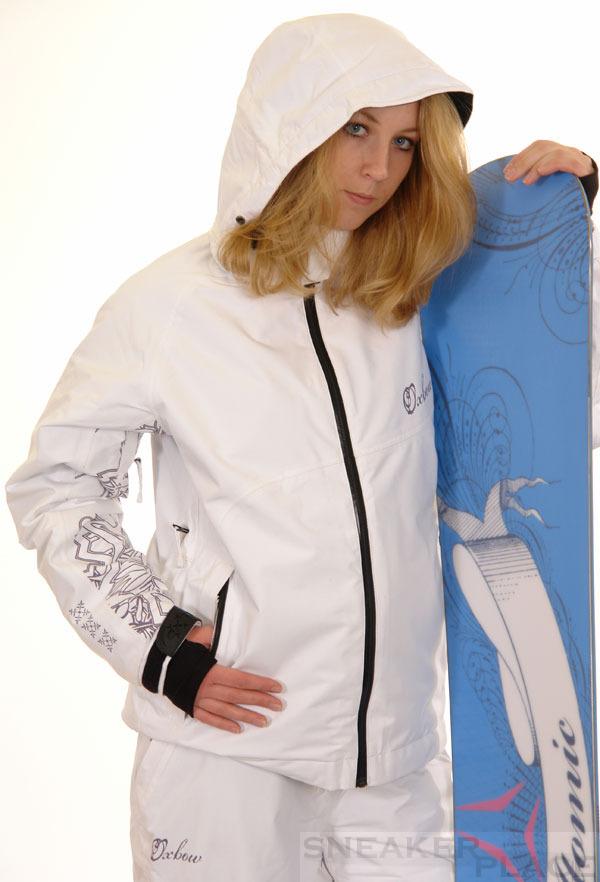 Foto Oxbow Rocca chaqueta de snowboard blanca