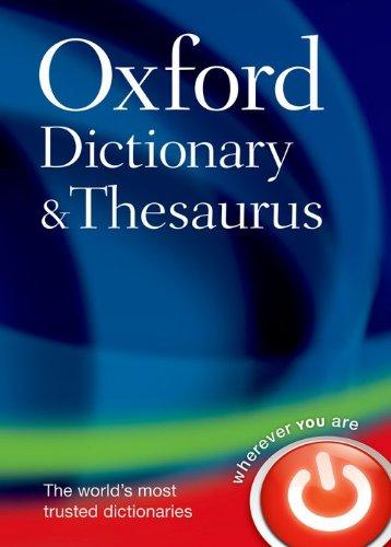 Foto Oxford Dictionary and Thesaurus