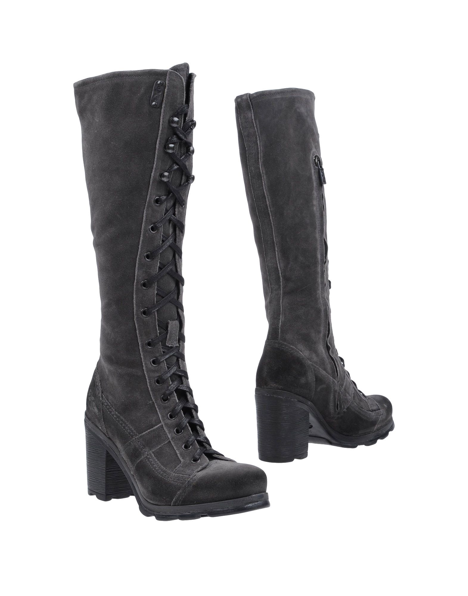 Foto O.X.S. Botas De TacóN Mujer Plomo