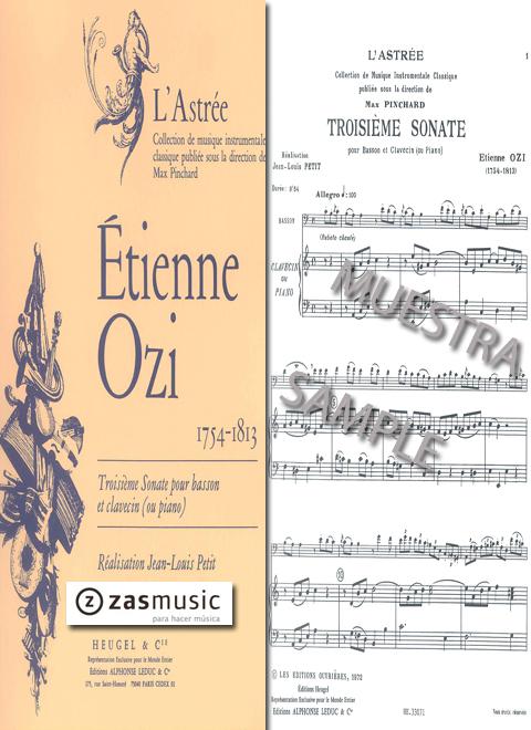 Foto ozi, etienne (1754-1813): troisième sonate