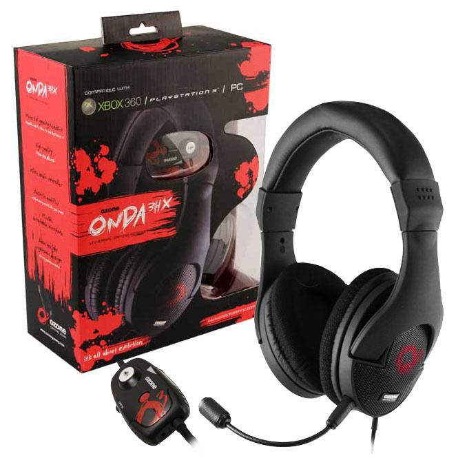 Foto Ozone Onda 3HX Gaming Headset Xbox360/PS3/PC