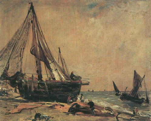 Foto Póster: John Constable - Brighton Beach - cuadro 786781