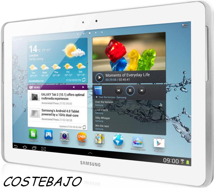 Foto p5110 tablet 10quot; samsung galaxy tab 2 wifi 1ghz 16g blanco noved