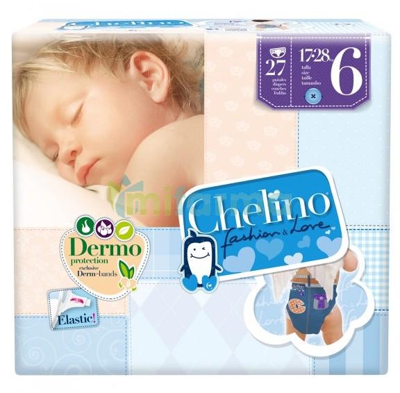Foto Pañal CHELINO LOVE Talla 6 17-28 KG 27unidades