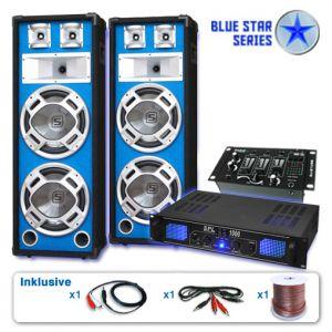 Foto PA Set Blue Star Series Basskern USB 2800 Vatios