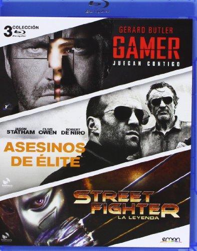 Foto Pack: Gamer + Street Fighter + Asesinos De Élite [Blu-ray]