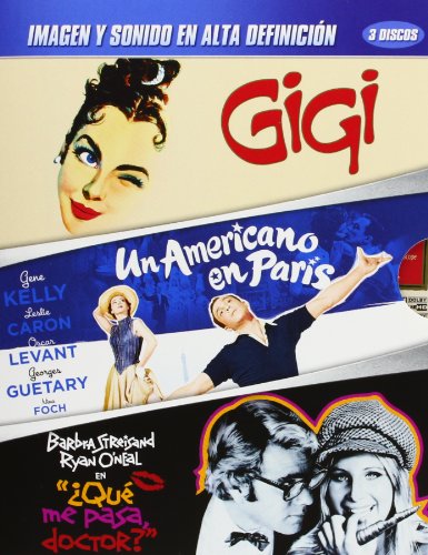 Foto Pack: Gigi + Un Americano En París + ¿Qué Me Pasa, Doctor? [Blu-ray]
