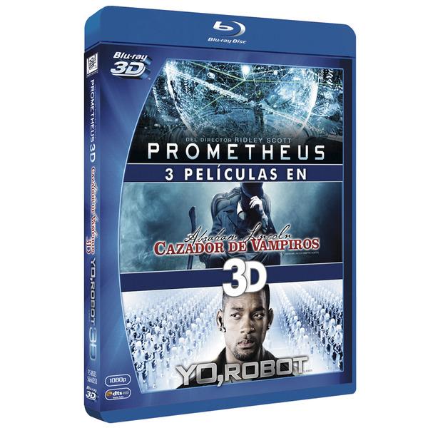 Foto Pack: Prometheus + Abraham Lincoln + Yo Robot 3D