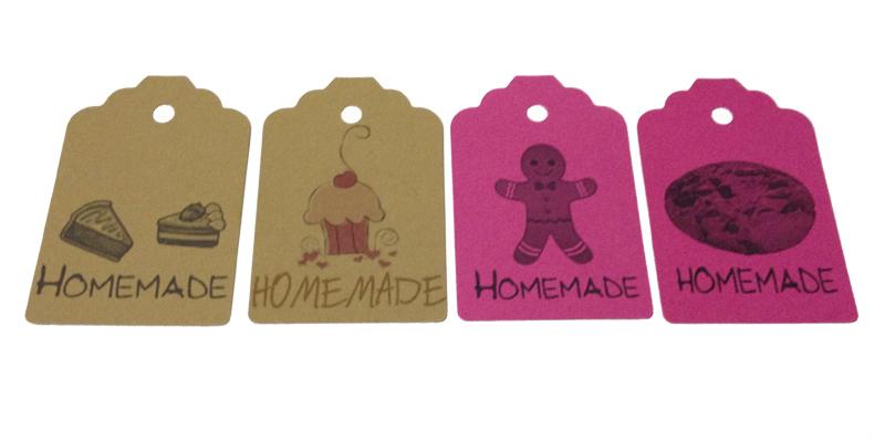 Foto Pack  12 etiquetas Homemade