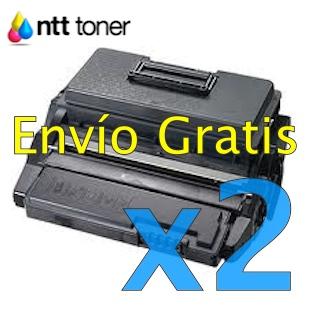Foto Pack 2 Toner Compatible Samsung Mld4550b Alternativo Al Toner Origina
