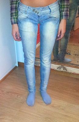 Foto Pack 3 Pantalones Tejanos De La Marca Bershka