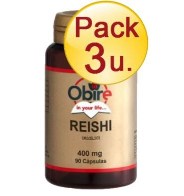 Foto Pack 3 u. reishi obire (ganoderma lucidum) 90 capsulas obire
