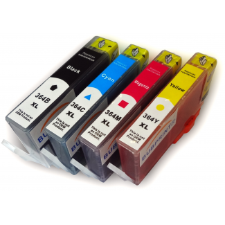 Foto Pack 4 Cartuchos Compatibles Hp 364 Xl Para Hp Photos