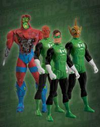 Foto Pack 4 figuras DC Comic. Linterna Verde, 15cm. DC Direct