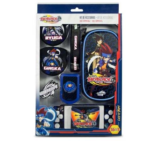 Foto Pack Accesorios Completo Beyblade Psp