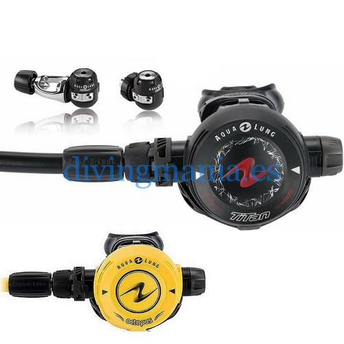 Foto Pack Aqualung Titan + Octopus Calypso