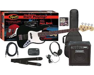 Foto Pack Bajo Eléctrico Squier Affinity Jazz Bass Rumble 15