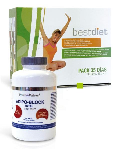 Foto Pack BestDiet 35 días + Adipo-Block Total