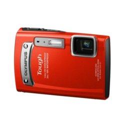 Foto pack cámara acuática - olympus tg-320 roja, alpine kit, 14 mp, hd