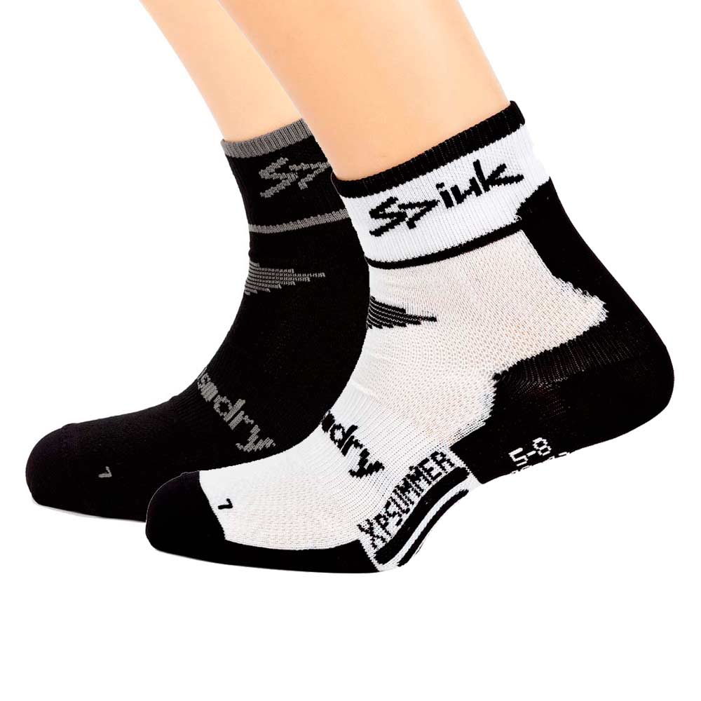 Foto Pack calcetines Spiuk XP medio blanco negro y negro