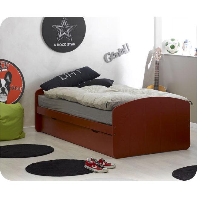 Foto Pack cama nido dream'in roja con 2 colchones