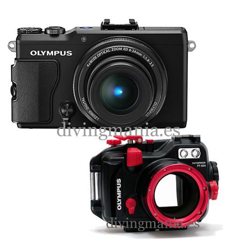 Foto Pack Camara Olympus Xz2 + Carcasa Pt054