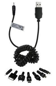 Foto Pack Carga USB (Cable USB + 7 Conectores) Muvit