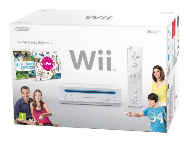 Foto Pack Consola Wii + Wii Sports + Wii Party